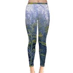 Blue Goldenrod Inside Out Leggings