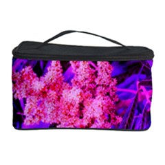 Pink And Blue Sideways Sumac Cosmetic Storage by okhismakingart