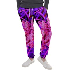 Pink And Blue Sideways Sumac Men s Jogger Sweatpants