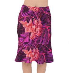 Pink Sideways Sumac Mermaid Skirt by okhismakingart