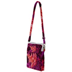 Pink Sideways Sumac Multi Function Travel Bag