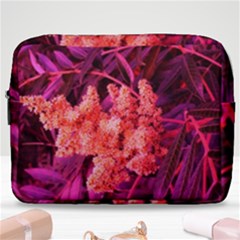 Pink Sideways Sumac Make Up Pouch (large)