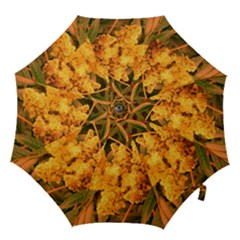 Yellow Sideways Sumac Hook Handle Umbrellas (large) by okhismakingart