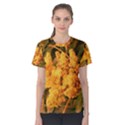 Yellow Sideways Sumac Women s Cotton Tee View1