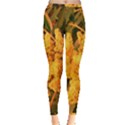 Yellow Sideways Sumac Inside Out Leggings View1