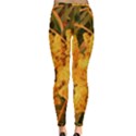 Yellow Sideways Sumac Inside Out Leggings View2