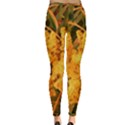 Yellow Sideways Sumac Inside Out Leggings View4