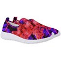 Red and Blue Sideways Sumac Men s Slip On Sneakers View3