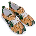 Green and Gold Sideways Sumac Women s Velcro Strap Shoes View3