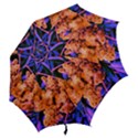 Blue and Gold Sideways Sumac Hook Handle Umbrellas (Large) View2