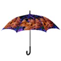 Blue and Gold Sideways Sumac Hook Handle Umbrellas (Large) View3