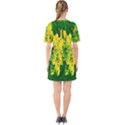 Yellow Sumac Bloom Sixties Short Sleeve Mini Dress View2