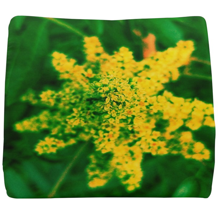 Yellow Sumac Bloom Seat Cushion