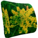 Yellow Sumac Bloom Seat Cushion View2