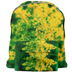 Yellow Sumac Bloom Giant Full Print Backpack by okhismakingart