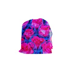 Rose Bowls Drawstring Pouch (small) by okhismakingart