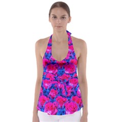 Rose Bowls Babydoll Tankini Top by okhismakingart