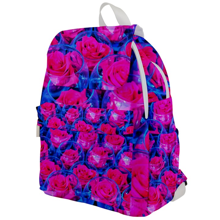 Rose Bowls Top Flap Backpack