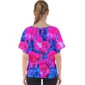 Rose Bowls V-Neck Dolman Drape Top View2