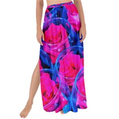 Rose Bowls Maxi Chiffon Tie-up Sarong by okhismakingart