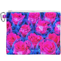 Rose Bowls Canvas Cosmetic Bag (xxxl) by okhismakingart