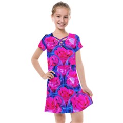 Rose Bowls Kids  Cross Web Dress