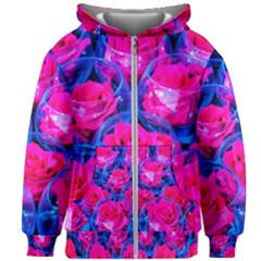 Rose Bowls Kids  Zipper Hoodie Without Drawstring