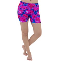 Rose Bowls Lightweight Velour Yoga Shorts