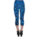 Blue Queen Anne s Lace Hillside Capri Leggings  View2