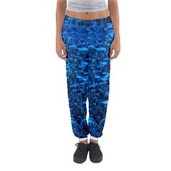 Blue Queen Anne s Lace Hillside Women s Jogger Sweatpants by okhismakingart