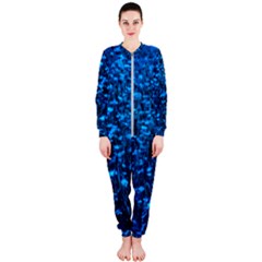 Blue Queen Anne s Lace Hillside Onepiece Jumpsuit (ladies)  by okhismakingart