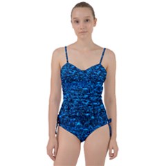 Blue Queen Anne s Lace Hillside Sweetheart Tankini Set