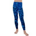 Blue Queen Anne s Lace Hillside Kids  Lightweight Velour Leggings View1