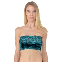 Blue-green Queen Annes Lace Hillside Bandeau Top by okhismakingart