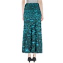 Blue-Green Queen Annes Lace Hillside Full Length Maxi Skirt View2