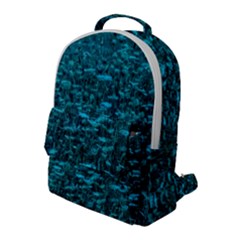 Blue-green Queen Annes Lace Hillside Flap Pocket Backpack (large) by okhismakingart