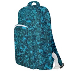 Blue-green Queen Annes Lace Hillside Double Compartment Backpack by okhismakingart