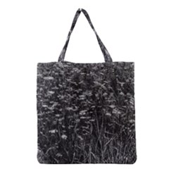 Black And White Queen Anne s Lace Hillside Grocery Tote Bag