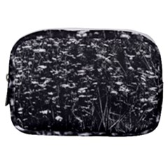 High Contrast Black And White Queen Anne s Lace Hillside Make Up Pouch (small)