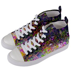 Magic Butterfly Women s Mid-top Canvas Sneakers by okhismakingart