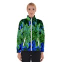 Lime Green Sumac Bloom Winter Jacket View1