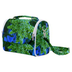 Lime Green Sumac Bloom Satchel Shoulder Bag