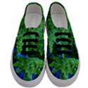 Lime Green Sumac Bloom Men s Classic Low Top Sneakers View1