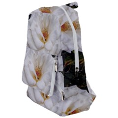 White Smooth Rose Travelers  Backpack