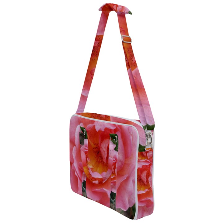 Pink Rose Cross Body Office Bag