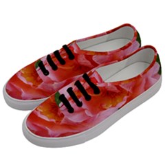 Pink Rose Men s Classic Low Top Sneakers by okhismakingart