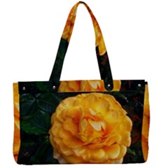 Yellow Rose Canvas Work Bag