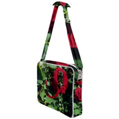 Deep Red Rose Cross Body Office Bag