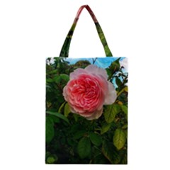 Complex Pink Rose Classic Tote Bag by okhismakingart