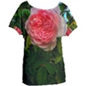 Complex Pink Rose Women s Oversized Tee View1